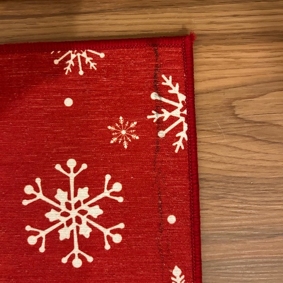 Christmas Elk Rug Set 29x17-Used One Christmas Season 2 Yrs Ago Good Condition🎄 - Picture 5 of 8